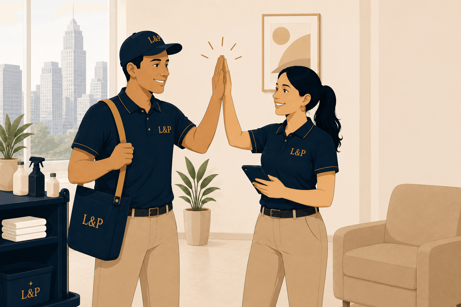 Better work for cleaners and better visibility for operators